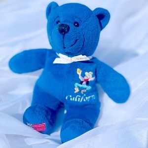 California Blue Bear Symbolz Plush Beanbag